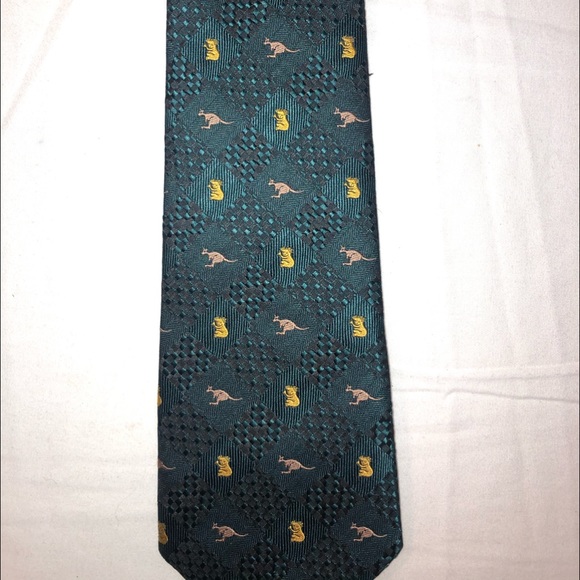Men’s Australia Tie Company Kangaroo Koala Tie - Picture 3 of 4